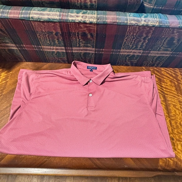 Peter Millar Crown Crafted  Men’s Polo Rose Size XXL - Picture 3 of 9